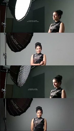 💡 Softbox with Grid vs Without Grid