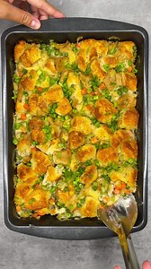 3K views · 49 reactions | A delicious chicken pot pie using biscuit...