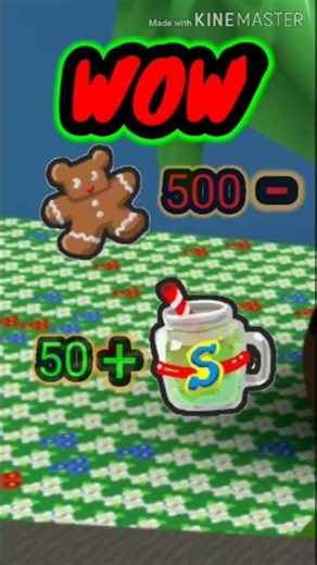 Buying 50 Super smoothie Using 500 Gingerbread In Bee Bear Catalog, Bee Swarm Simulator Beesmas