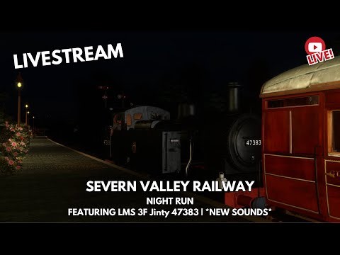 Severn Valley Railway Night Run | Route at Night Plus *NEW* LMS 3F Jinty Sounds First Reveal