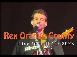 Rex Orange County Live in Tokyo 2023 ＠ 豊洲PIT 10.05 Full Show