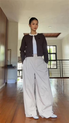 Meet your new wardrobe hero: SM Woman’s Barrel Pants – wide-legged, versatile and made to elevate any look. ✨ 🛍️ Shop in store at SM Stores nationwide, Personal Shopper at https://smstore.com/personal-shopper/, or online via the SMAC&SHOP app. | SM Fashion