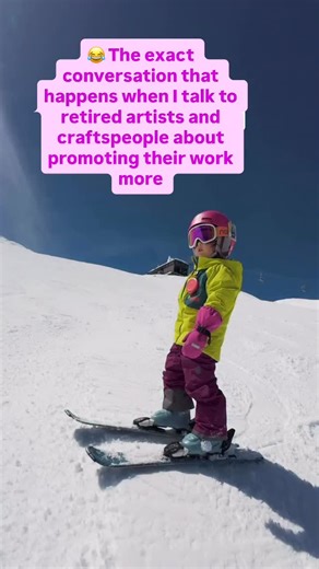 This reflects exactly what I see older artists, woodworkers, and master craftspeople tell me about their art all the time when their a master at their mediums. They just want to enjoy creating for the love of it, and don’t give a rip about whether or not they can sell it. I don’t know how many times I hear, “That’s what makes my work even more valuable, because there’s only a special few I even let have a copy of my original work.” Here’s the lesson to the rest of us. When an artist is young and