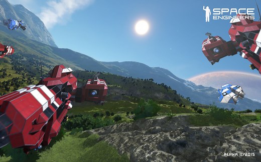 《太空工程师(space engineers)》steam宣传动画