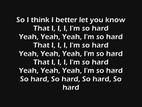 Rihanna Feat. Young Jeezy Hard (lyrics)