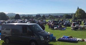 Massive car boot ten minutes from M5 to return and it's dog friendly