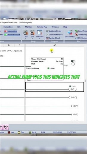 Off Delay Pump Automation with Click PLC Timers #PLC #Automation #Tutorial