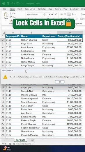 Excel: Protect a Cell with Password