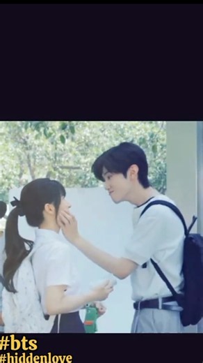 Hidden Love Scene🦊💜 #cdrama #hiddenlove #chenzheyuan #zhaolusi