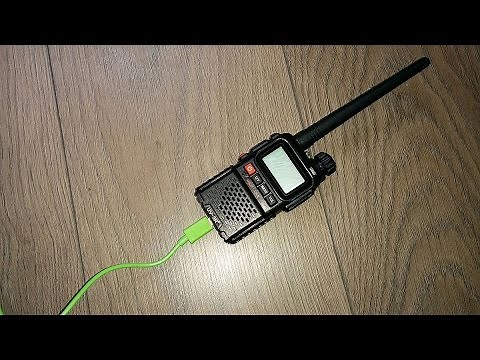 Baofeng UV3R+ USB Charge modification
