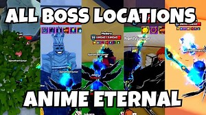 All *Secret* SS Boss Locations in Anime Eternal in Roblox (Guide)