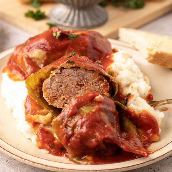 Authentic Golumpki (Gołąbki, Stuffed Cabbage) Recipe