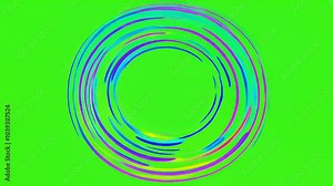 4K animation features circular loop fastmoving anime comic speed lines perfect product advertising visual storytelling all presented transparent green screen line motion background fast graphic