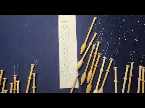 Bobbin lace hang out