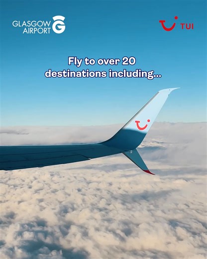 Say YES to saving 🤑Get up to £500 off your next trip and fly from Glasgow Airport. | TUI