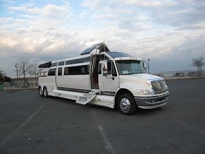 COOLEST LIMO EVER - 2023 update!!! - dual axle, rear patio, jet door, plane door, bar and more