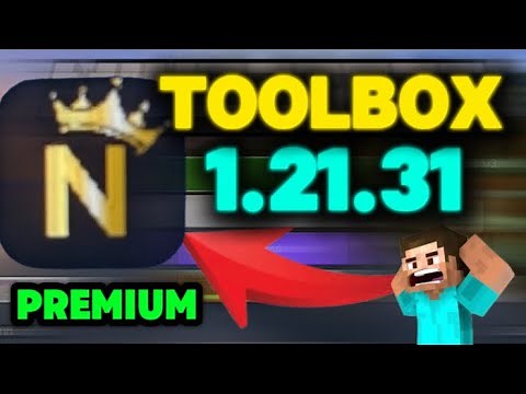 Toolbox 1.21.51 PREMIUM APK mincraft Bedrock MCPE IOS Android WINDOWS