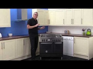 Bertazzoni AD905MFENEE 90cm Dual Fuel Range Cooker