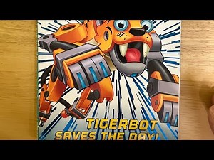 Nickelodeon Rusty Rivets. TIGERBOT Saves The Day!