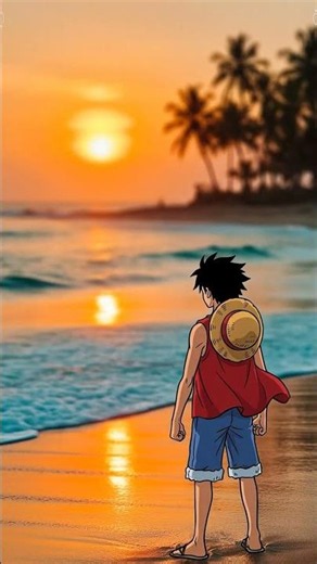 Luffy Live Wallpaper 4K 🌅 | One Piece #shorts