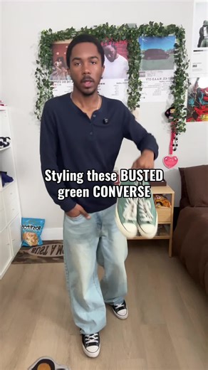 Styling Busted Green Converse: Fashion Tips