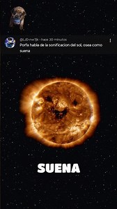 El sonido del Sol da miedo ☀️🔊 #universo #astronomia #curiosidades #ciencia #datoscuriosos #nasa