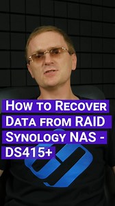 A Quick Guide to Recover Data from Synology NAS DS415+ Model...