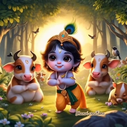 Cutest krishna Status 🤩🙏 #krishna #trending #explore