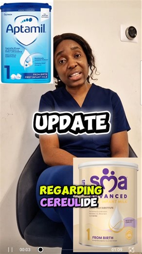Dr Chinny | Lactation Consultant on Instagram: "Baby Formula Recall Update Many of these tins were imported into other countries like Nigeria and sold to mothers too. No data on babies affected in Nigeria. The UK Health Security Agency has confirmed 36 children fell ill after consuming recalled baby formula linked to a toxin called cereulide. 🔍 Source traced to contaminated ARA oil, a shared ingredient used by Nestlé and Danone 🍼 Affected products: • Nestlé — selected SMA Infant & Follow-On Fo