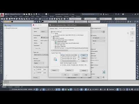 How to Plot in AutoCAD with a ratio of 1:1
