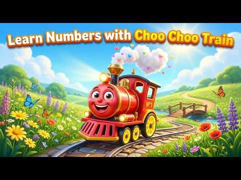 Learn Numbers with Choo Choo Train | Fun Counting Song for Kids