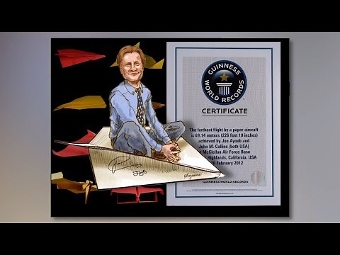 Learn to Build the World Record Paper Airplane at AMA Expo West 2018