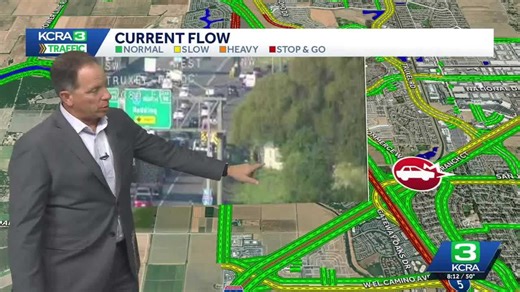 Overturned big rig delays Interstate 80 traffic in Sacramento area