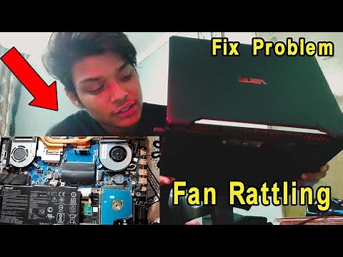 How to Fix Fan Rattling, Vibrating, Loud Noise fan Problem in Asus Tuf fx505dy,fx series