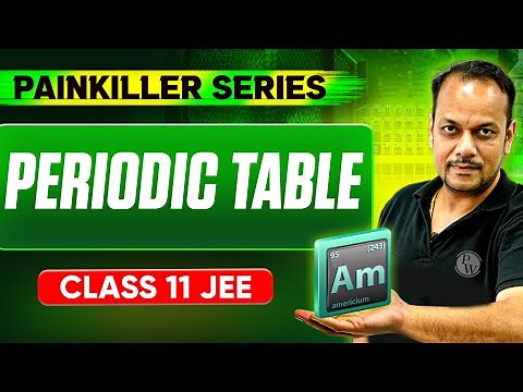 PERIODIC TABLE || Basic to Advanced || Class 11th JEE