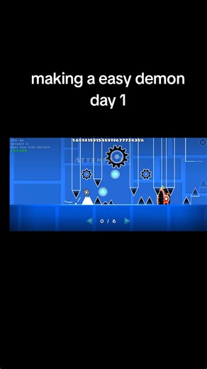 Creating a Simple Demon Level in Geometry Dash