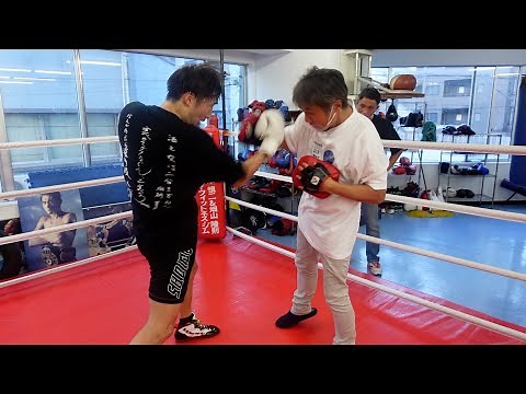 元世界チャンピオンの御三方にボクシングを教わりました