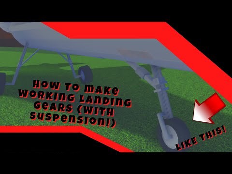 How to make landing gears in Build A Boat For Treasure!