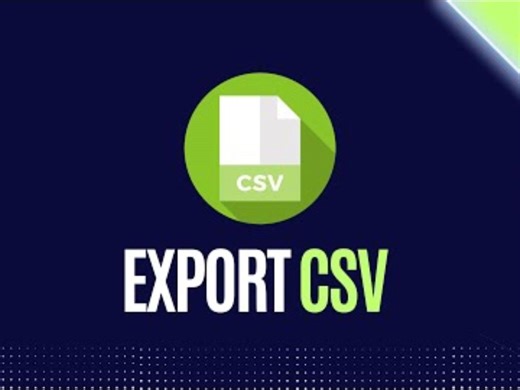 HOW TO EXPORT A CSV - Mendix 10