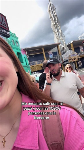 Nos divertimos mucho 🤗🤣 #papá #call #orlando #comedy #universalstudios