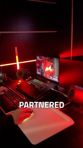 This Razer Immersion Room is introducing the concept of next-generation Chroma RGB. #CES2025Razer