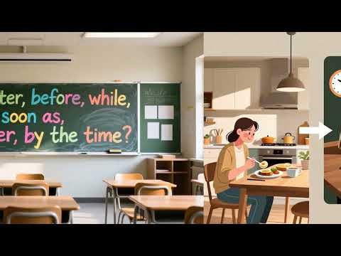 B1 Lesson 3.2 Conjunctions of Time in English