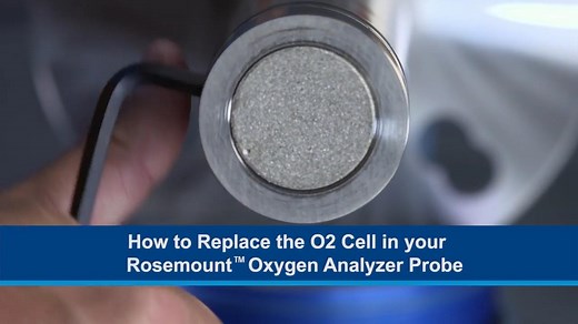 How to Replace the O2 Cell in your Rosemount™ Oxygen Analyzer Probe - Gas Analysis - Emerson Video Library