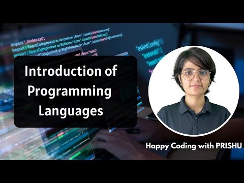 1. Introduction of Programming Languages | HappyCoding with PRISHU