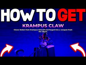 How To GET KRAMPUS CLAWS SHOWCASE in Hunty Zombies! Roblox