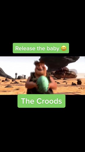The Croods Baby Scene