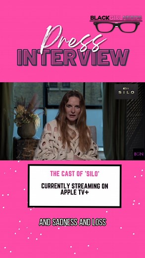 BGN interviews the cast of the Apple TV plus series Silo. Featured in the interviews are: Rebecca Ferguson, Common, Harriet Walter, Chinaza Uche and Avi Nash. ✨✨✨ #Silo #AppleTVPlus #interview #blackgirlnerds | Black Girl Nerds | Facebook