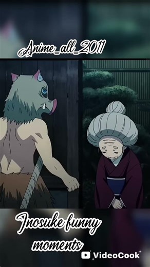 Inosuke funny moments 🤣🤣#demonslayer #inosuke #anime #Funy video 🤣🤣🤣🤣🤣