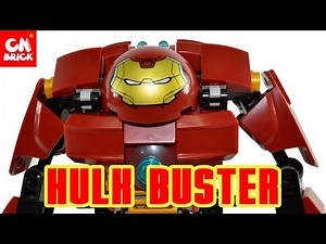 Unoffical LEGO IRON MAN HULKBUSTER SY357 Marvel Hero Assemble lego videos