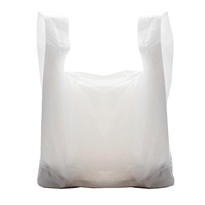 White Vest Style Plastic Bags|Branded Bags| Carrier Bag Shop